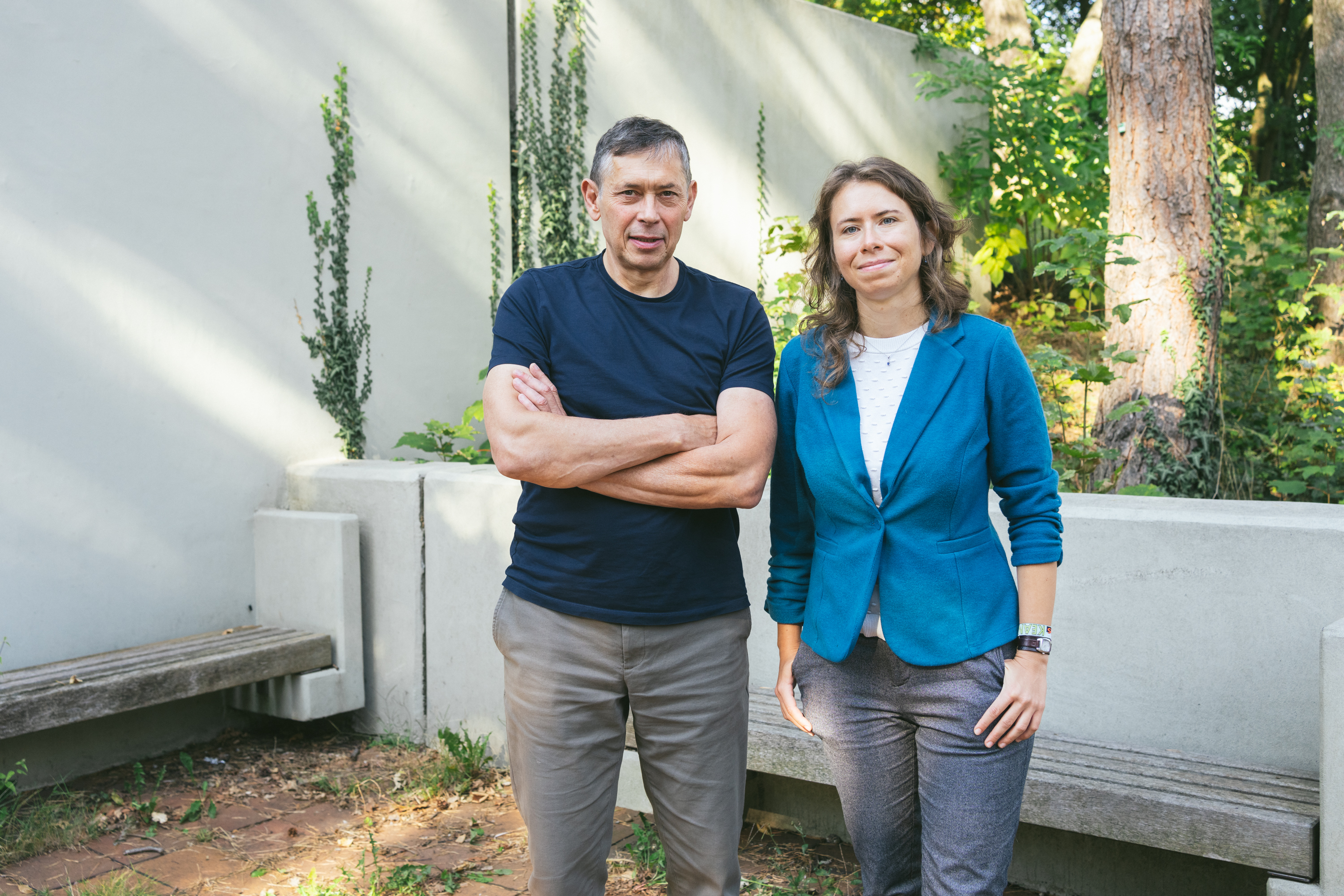 Dirk Jancke und Roxana Barzan