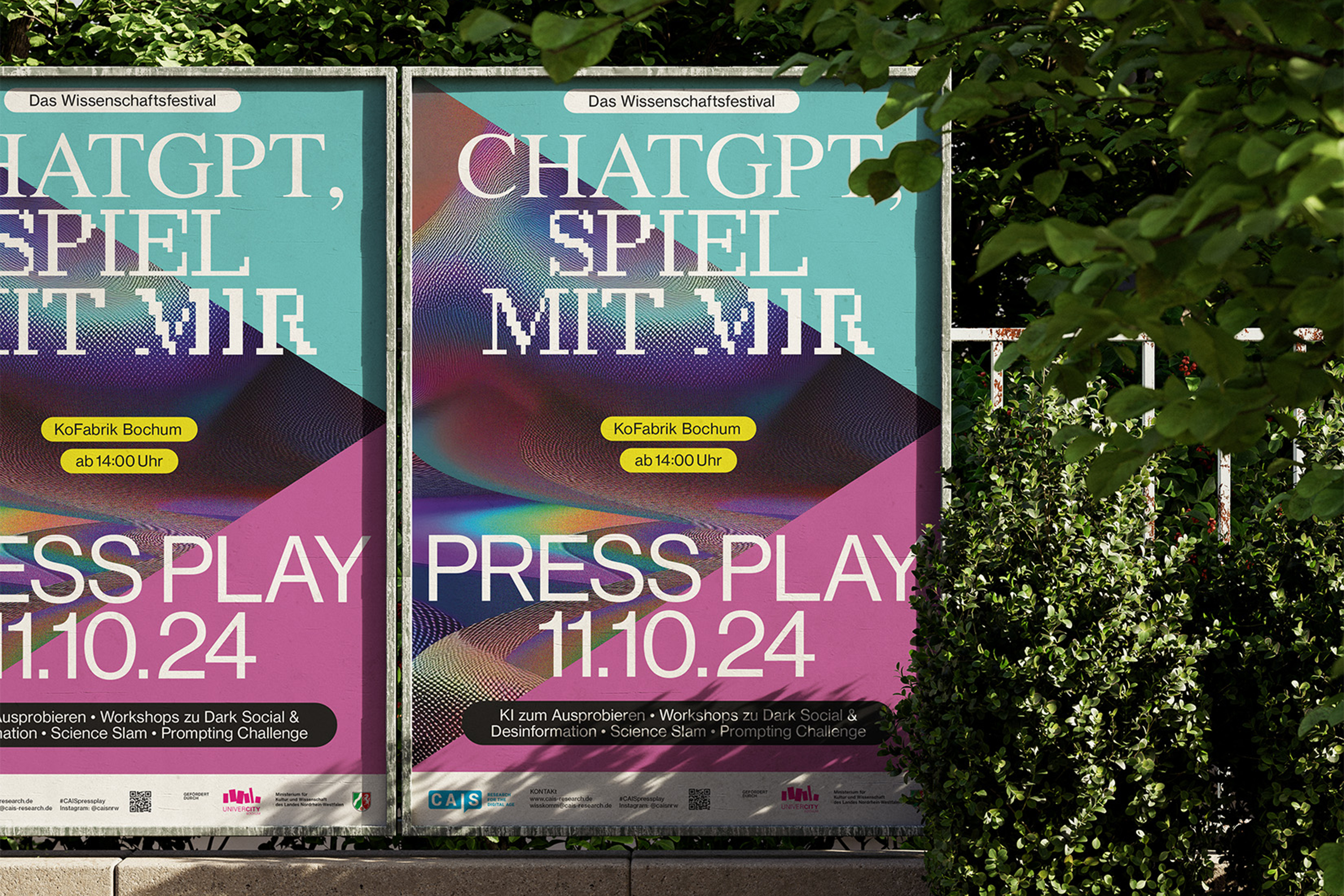 Plakate Press Play